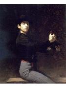 Ramon Casas, Self portrait as a flamenco dancer
